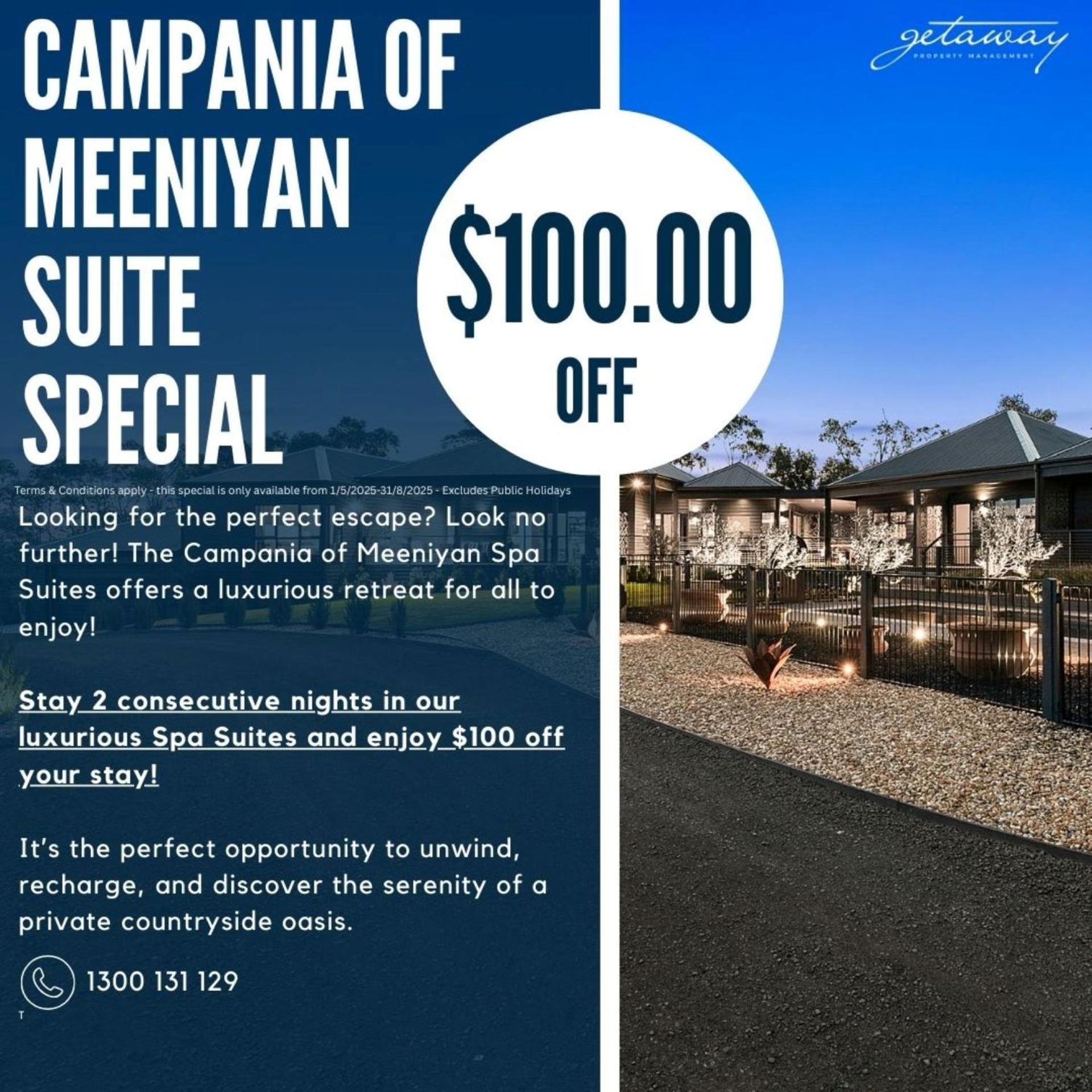 Campania Non Spa Suite Meeniyan Exterior foto